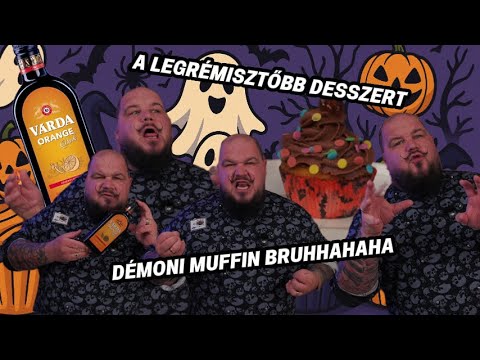 Sütőtökös Narancs Muffin Extra Csokihabbal - A HAlloween Sztárja #recept