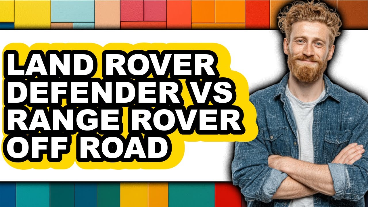 Land Rover Defender Vs Range Rover Land Rover Defender vs Range Rover Off Road - Which is Better? - YouTube