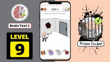 Brain Test 2 Prison Escape Level 9 Walkthrough