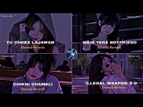 ✨ Tu Cheez Lajawab × Main Tera Boyfriend × Chikni Chameli × Illegal Weapon 2.0 | Slowed + Reverb 🎧