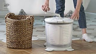 Portable Washing Machine No Electricity See The Secrets! #shorts