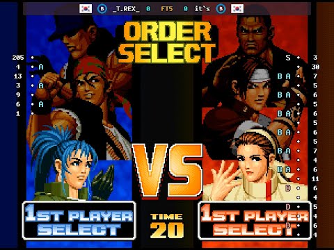 The King of Fighters '98 - 🇰🇷 _T.REX_(B) vs 🇰🇷 it`s(B) | Fightcade (2026-01-18 14:12 UTC)
