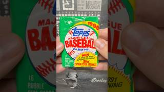 Pack Rip! 1990 Topps Baseball Cards! Frank Thomas NNOF? #junkwax   #packopening #baseballcards