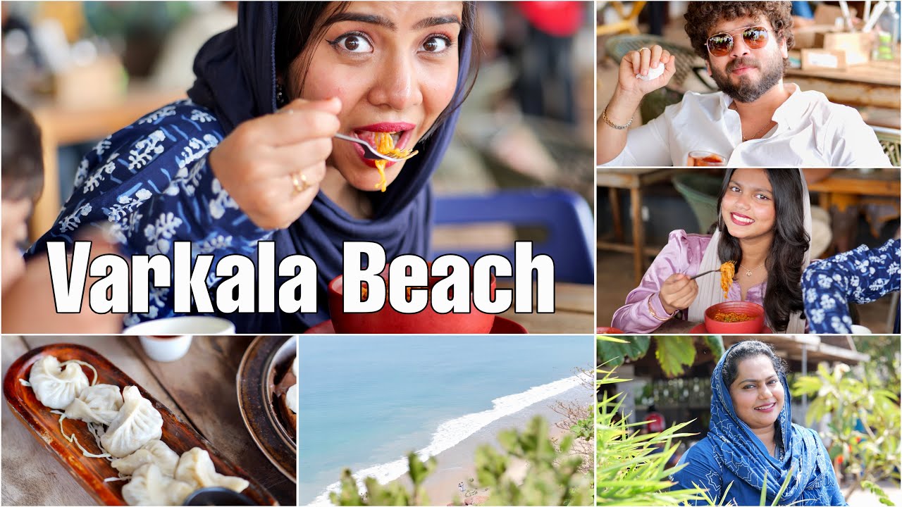 Varkala Beach Vibe 🏖️🫶🏻 | Food & Fun 🤩 Happy Valentine’s Day 🫶🏻💗 | 