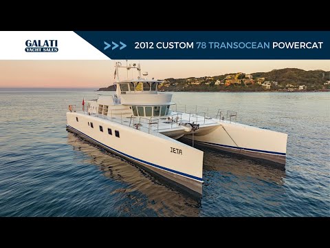 Sold: Walkthrough Story: 2012 78' Transocean Powercat Ieta
