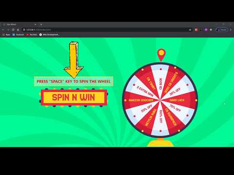 JavaScript Spin n Win Game