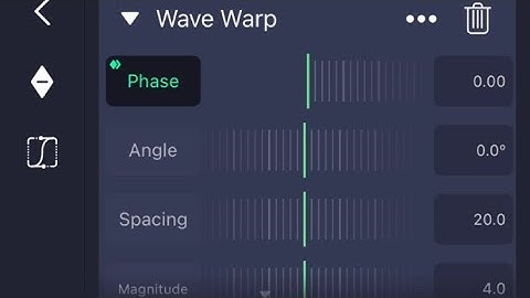 Wave Warp tutorial 😍တတ်သလောက်တင်ပေးတာပါဗျ❤️@AlightMotion