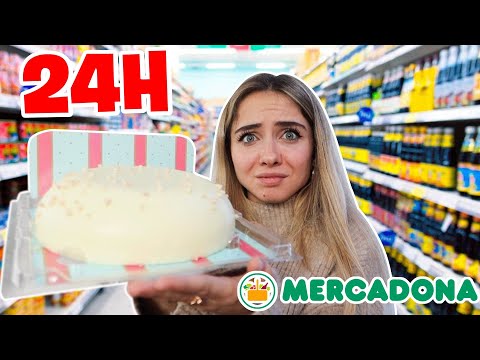 24 HORAS COMIENDO COMIDA DEL MERCADONA