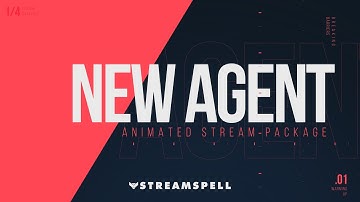 New Agent | Stream Overlay Package