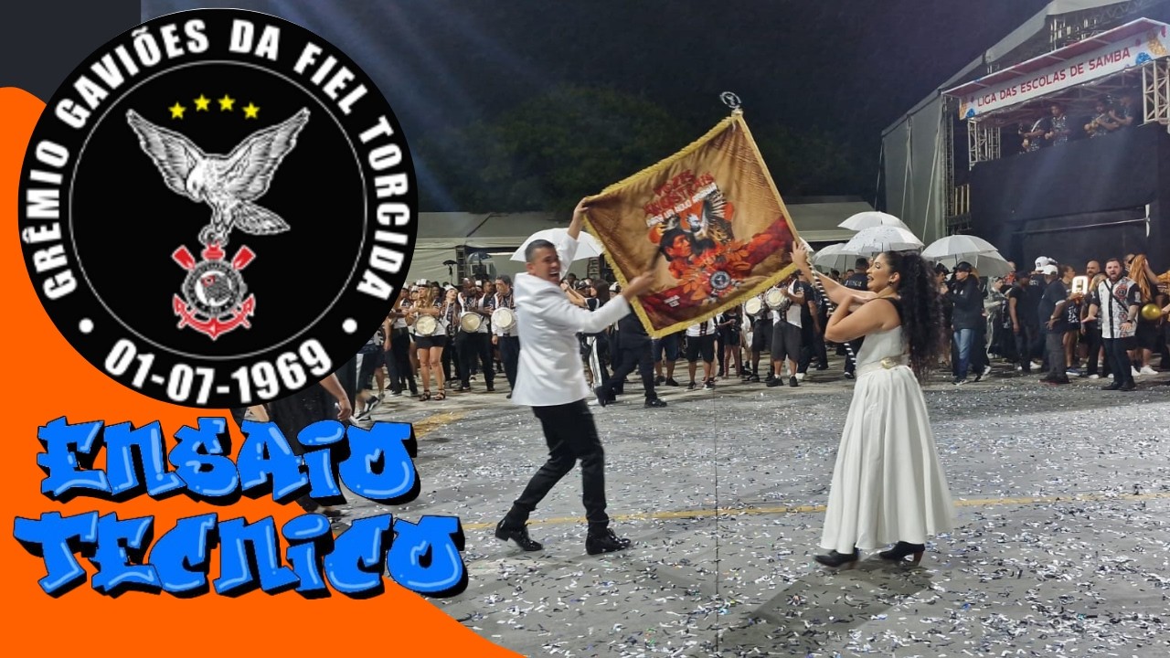 Ensaio Técnico da Gaviões da Fiel 2026!!!