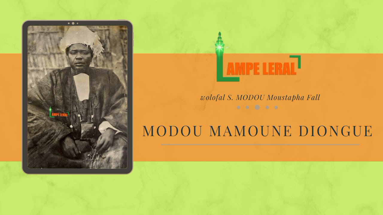 wolofal Cheikh Moustapha Fall : par Modou Mamoune Diongue