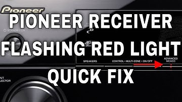 Pioneer VSX-920 Unresponsive  - Advanced MCACC flashing light fix