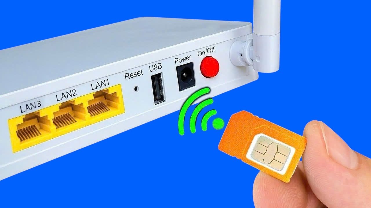 Put SIM Card in WIFI Router! Millions of people don't know this secret ...
