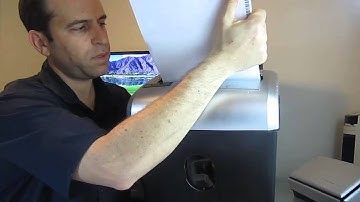 AmazonBasics 12 Sheet Cross Cut Shredder Open Box and Review