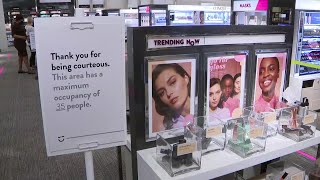 Major retailers reopen with safety changes