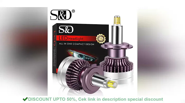 H7 LED Canbus 360 6000K Car Headlight Bulb H1 H11 H8 HB3 9005 HB4 9006 9012 HIR2 Led Auto Lamp 12 Si