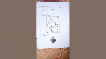 KVS Class 6 SST Question Paper| PT-2