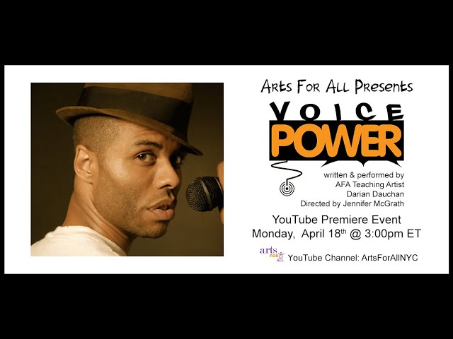 Arts For All Presents "Voice Power!"