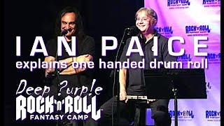 Ian Paice ★ explains ONE HANDED Drum Roll ★ Deep Purple ★ Rock n Roll Fantasy Camp ★ Vinnie Appice