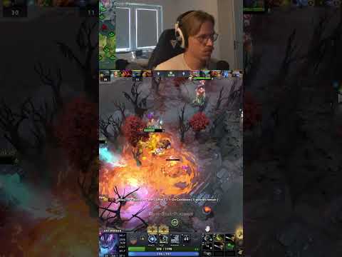 Topson Almost Died But They Paid for It 😱 #dota2 #outplay #gaming #outplayed