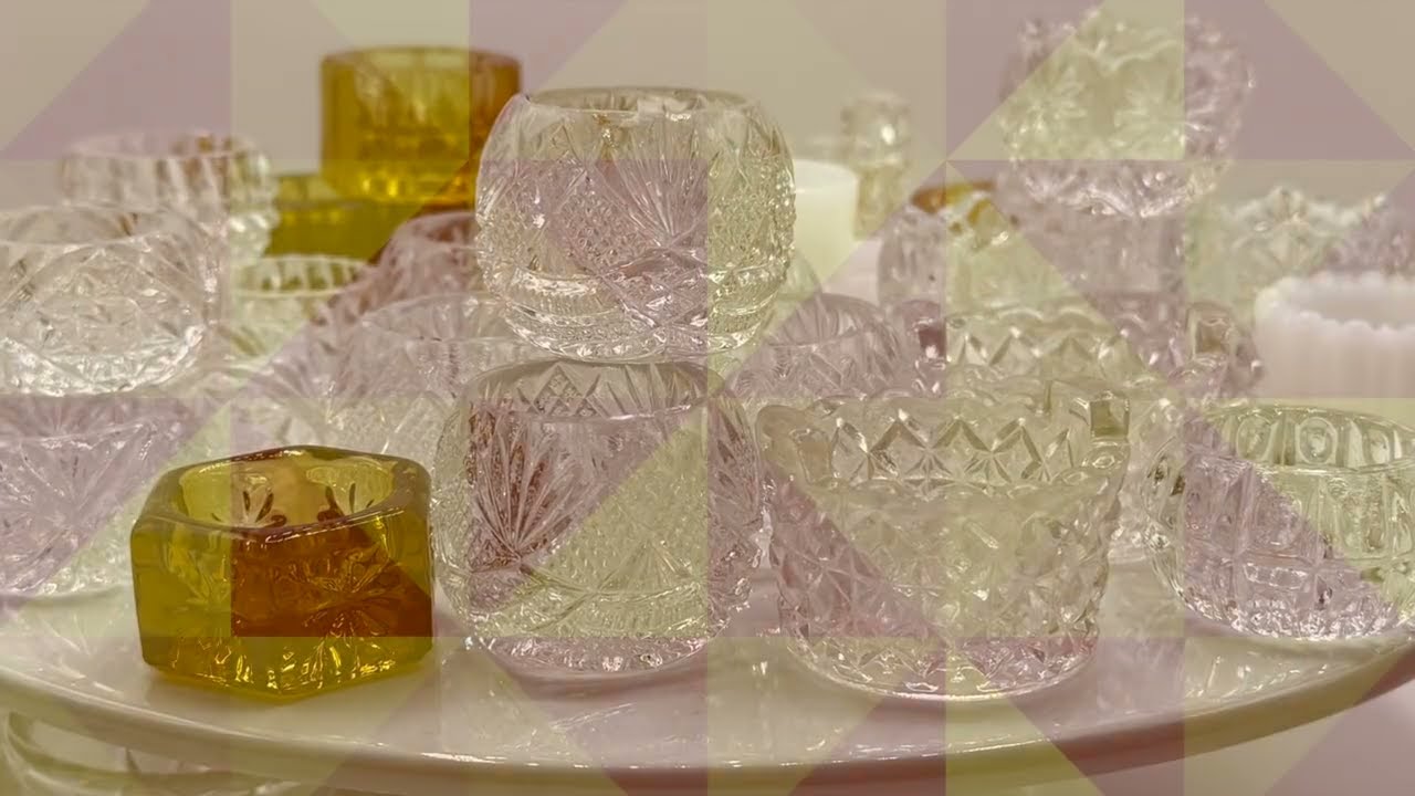 Glass Reveal #12 Antique Salt Cellar Glass - YouTube
