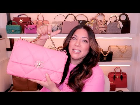 NEON PINK CHANEL 19 BAG