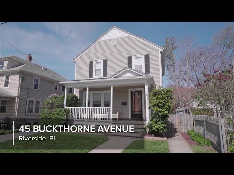 45 Buckthorne Avenue, Riverside, RI home video tour