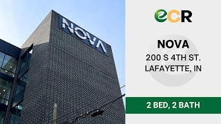 Modern 2 Bed Apartment in Lafayette | Nova on 200 S 4th St. | Units 208, 308, 408, 508