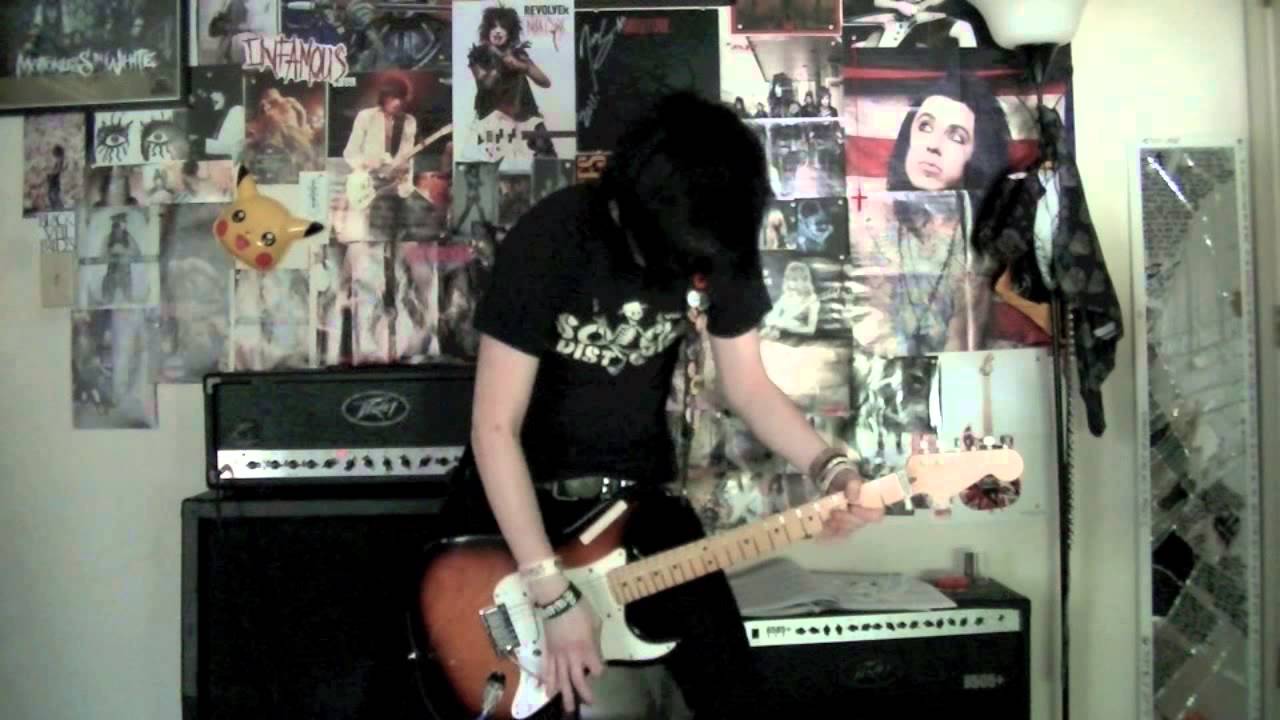 Louder Than Hell Motley Crue guitar cover - YouTube
