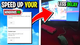 How Pro´s Speed Up There PC´s! 🔧 (How To Reduce Input Delay in Fortnite!)
