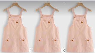 Let’s Draft and Sew a Dungarees Dress