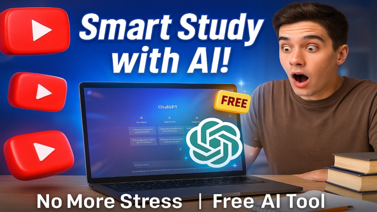 Smart Study with AI Tools 🔥 | Free ChatGPT for Students! 