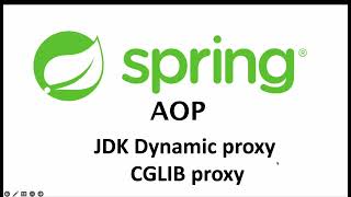 Part 5   Spring AOP Proxies
