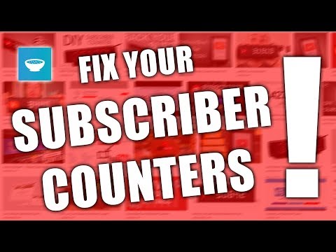 Fix your subscriber counters - Introducing YouTube Sight