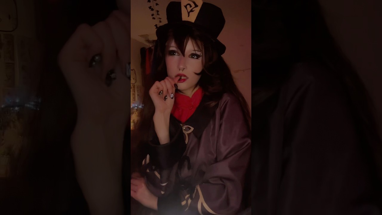 microwave edit ^^ #halloween #genshinimpact #hutao #genshin #natlan #hutaogenshin #cosplay