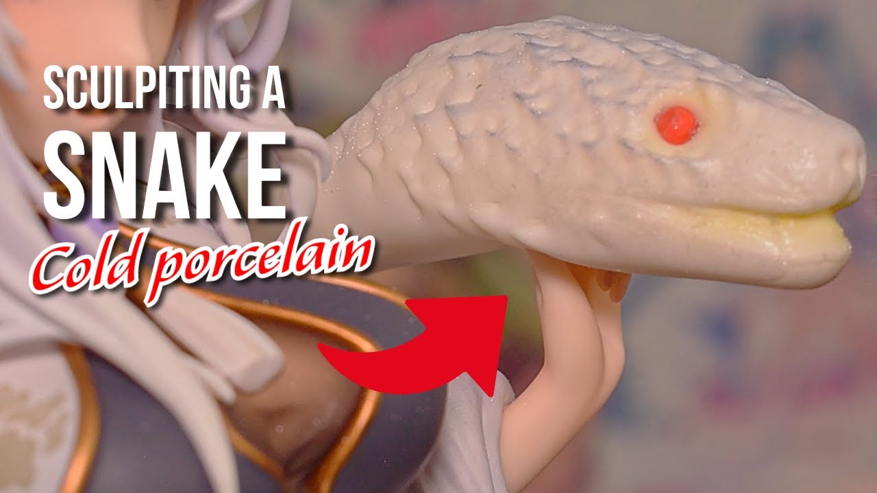 Making a snake - very easy DIY Clay