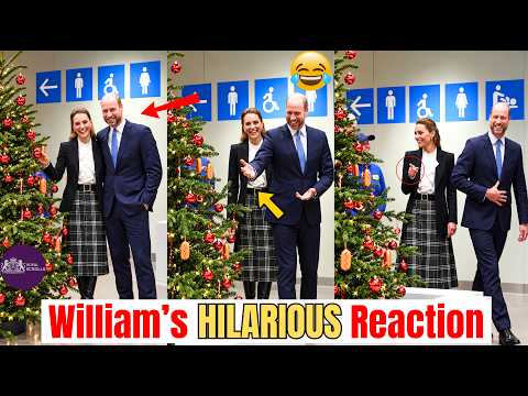 Prince William's Hilarious Christmas Reaction at IKEA Belfast! | Catherine & William's Sweet Moments