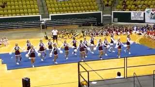 CHS Fight Song at UCA Cheer Camp 2014 - Central High Varsity