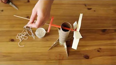 Build a Wind Turbine | Windmill #EarthMonth Activities for Kids