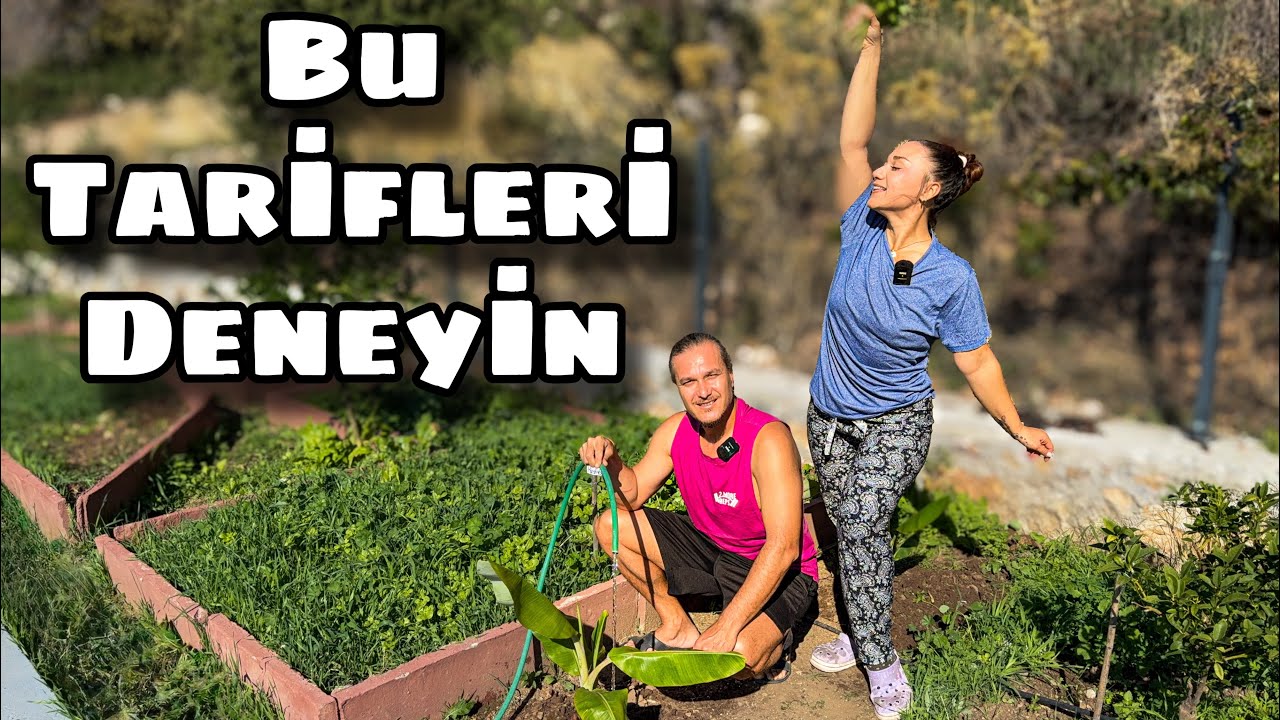 DENİZden Tabağa , BAHÇEden Sofraya LEZZET / Köyde Yaşam