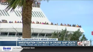 VIDEO: Death of passenger likely natural, Carnival Cruise Line says
