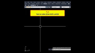 Tạo & gán lệnh đổi Layer trong Autocad #lispautocad #thinhhanh  #xuhuongtiktok #shorts #shopdrawing