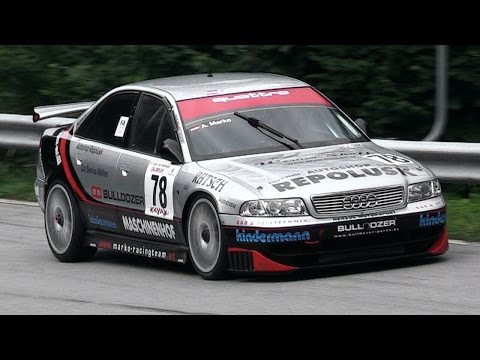audi-a4-(b5)-stw-in-action-on-hillclimb-with-its-lovely-intake-sound!!