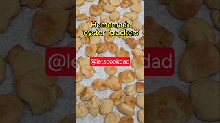 Let's make homemade oyster crackers #dadcooking #foodchemistry #crackers