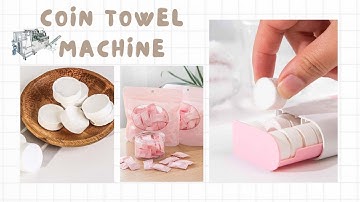 Compressed towel machine | How are compressed towels made