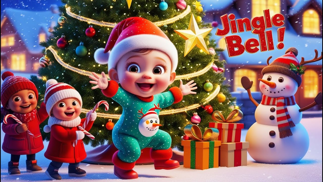 🎄 Jingle Bells Dance Song | Christmas Fun for Kids | Holiday Nursery ...