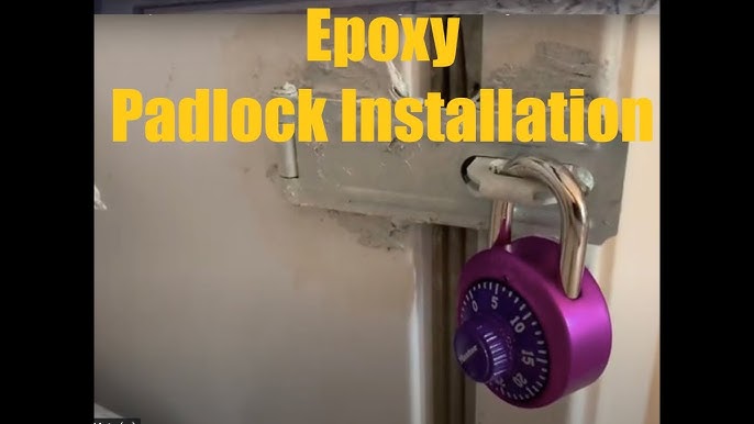 DIY fridge door lock w/ bonus alarm system 