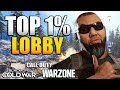 How a Top 1% Lobby Looks with SBMM in Warzone | Winning Tough Lobbies