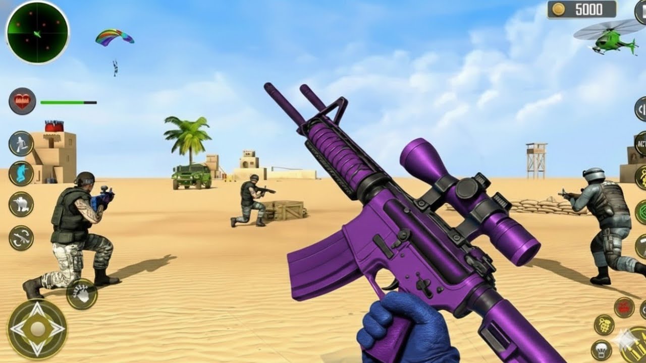 Gun Strike FPS Shooting Game - Banduk Wala Goli Wala Game - Android GamePlay