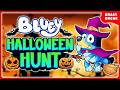 Bluey Halloween Hunt Game | Kids Brain Break | Freeze Dance Party | Fun Kids Game